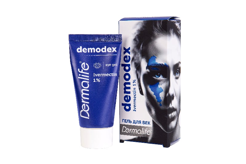 Гель для век DERMALIFE DEMODEX Гель для век DERMALIFE DEMODEX